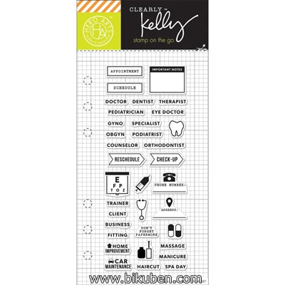Hero Arts - Kelly Purkey - Clear Stamps - Appointment Planner