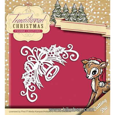 Yvonne Creations - Christmas Bell Corner Dies 