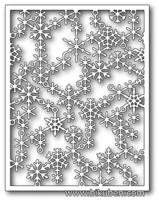 Poppystamps - Dies - Snowflake Lattice Frame 