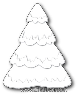Poppystamps - Dies - Puffy Snowtree 