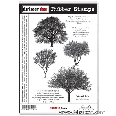 Darkroom  - Trees - Cling Stamp