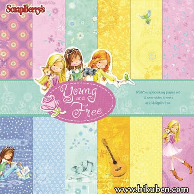 Scrapberry's - Young and Free - 6x6" Paper Pad