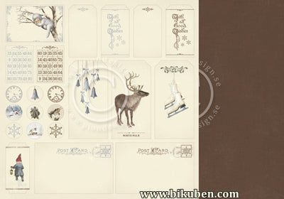 Pion Design - Greetings from the North Pole - Tags 12x12"