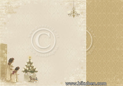 Pion Design - The Night Before Christmas - Just a Peek 12x12"