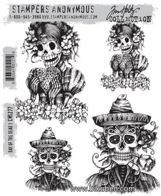 Tim Holtz Collection - Day of the Dead - Stamps