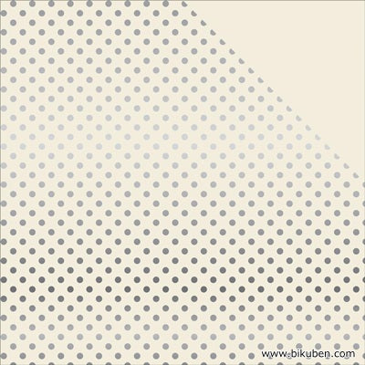 Echo Park - Cardstock - Ivory Foil 12x12"