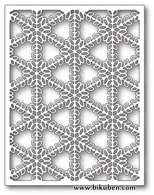 Poppystamps - Dies - Pickering Snowflake Background