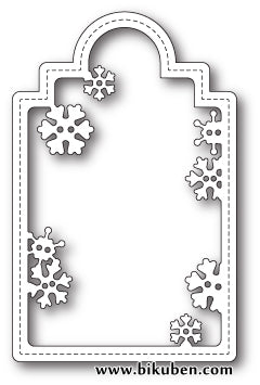 Poppystamps - Dies - Snowflake Tag