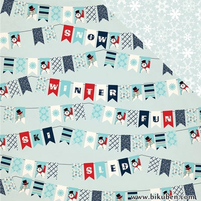 Carta Bella - Snow Fun - Winter Banners 12x12"
