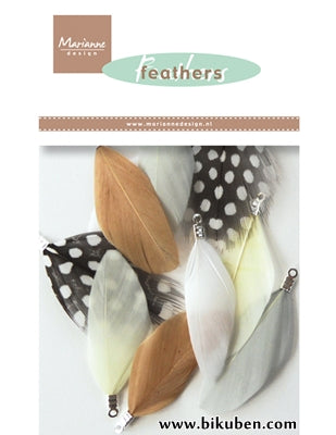 Marianne Design - Decortions - Feathers - Natur