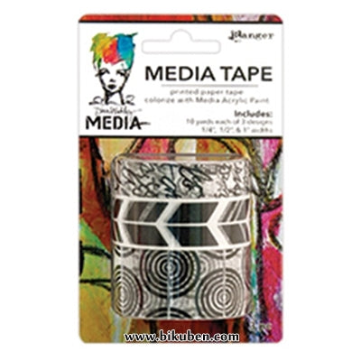 Dina Wakley Media - Tape - Printed