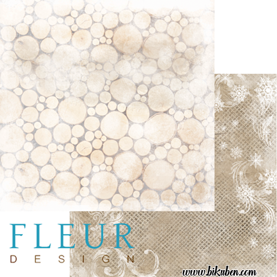 Fleur Design - Chalet - Wood 12x12"
