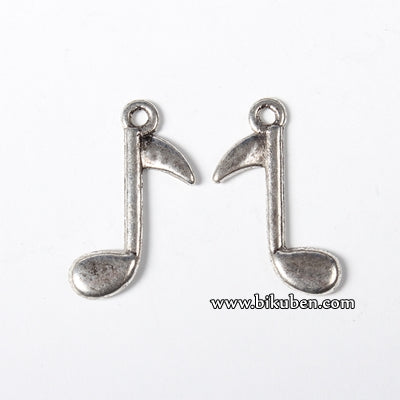 Charms - Antique Silver - Musical Note