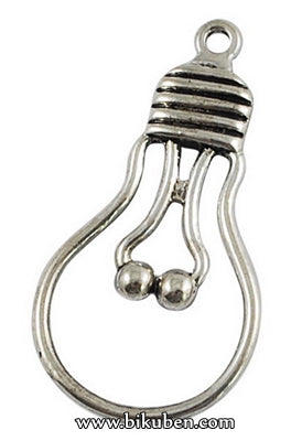 Charms - Antique Silver - Bulb