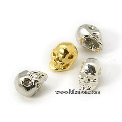 Charms - Mixed Color - Halloween Skull Beads