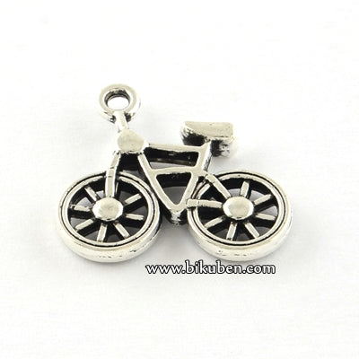 Charms - Antique Silver - Bicycle - sykkel