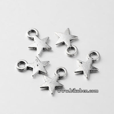 Charms - Antique Silver - Star