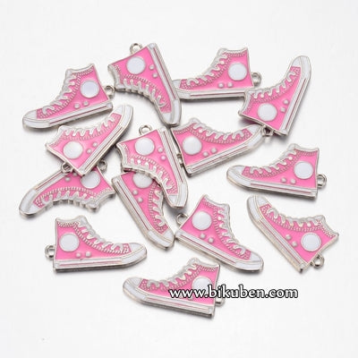 Charms - Enamel - Pink Shoes 