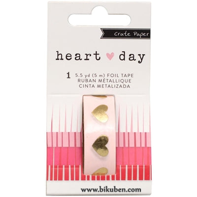 Crate Paper - Glitter Tape - Heart Day