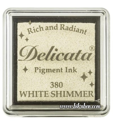 Delicata - Small Ink - White Shimmer