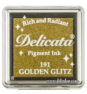 Delicata - Small Ink - Golden Glitz Shimmer