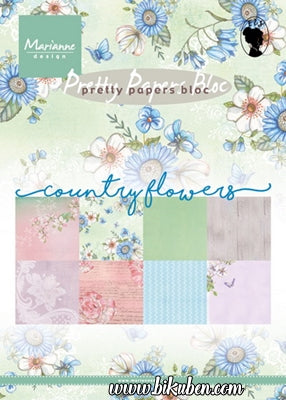 Marianne Design - Paper Pad A5 - Country Flowers