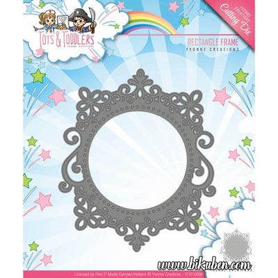 Yvonne Creations - Tots & Toddlers - Rectangle Frame Dies 