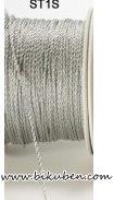 May Arts - Cording- Metallic Silver - metervis