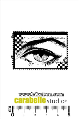 Carabelle - Cling Stamps - Timbre d'oeil
