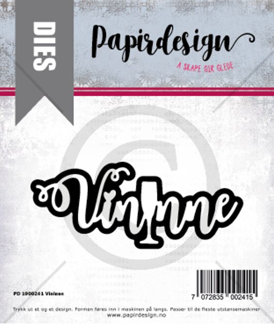 Papirdesign - Dies - Vininne