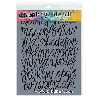 Dylusions - Large Stencils - Modern Script
