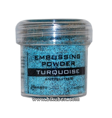 Embossing Pulver - Turquoise
