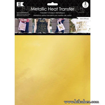Best Creation - Metallic Heat Transfer - Sheets - Gold