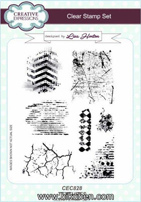 Creative Expressions - Clear Stamp - Textures 