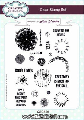 Creative Expressions - Clear Stamp - Circles of Time