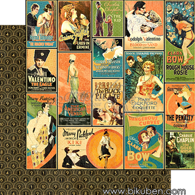 Graphic45 - Vintage Hollywood - Tinseltown 12x12"