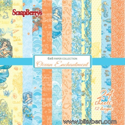 Scrapberry's - Ocean Enchantment - 6x6" Paper Pack