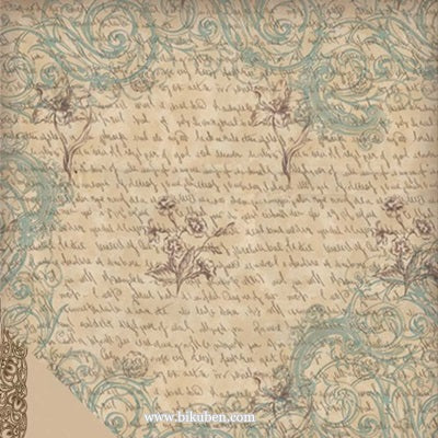 The Robins Nest - Glitter Writing     12 x 12"