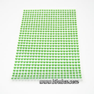 Kort & Godt - Diamant Stickers - Grønn 3mm