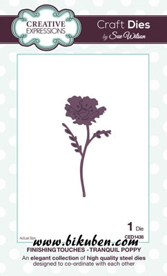 Creative Expressions - Tranquil Poppy Dies 