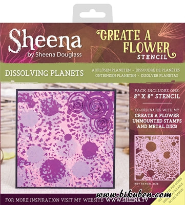 Sheen Douglas - Stencils - Dissolving Plants