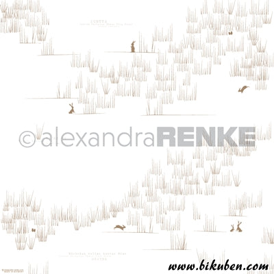 Alexandra Renke - Bunnies in the fields 12x12"