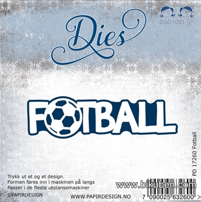 Papirdesign - Dies - Fotball