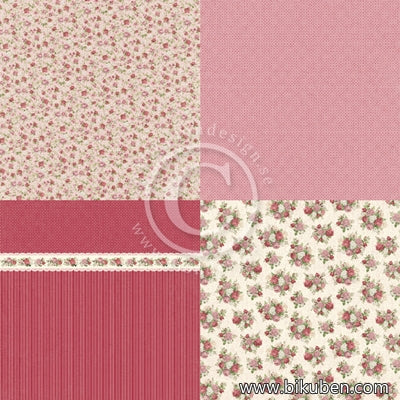 Pion Design - My Dearest Sofia - Rose Lines 6x6tum 12x12"