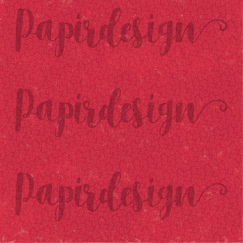 Papirdesign - Vårtegn - Jordbær   - 12x12"