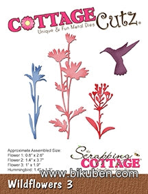 CottageCutz - Wildflowers 3 Dies