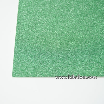 Kort & Godt - Glitter Kartong - Grønn A4