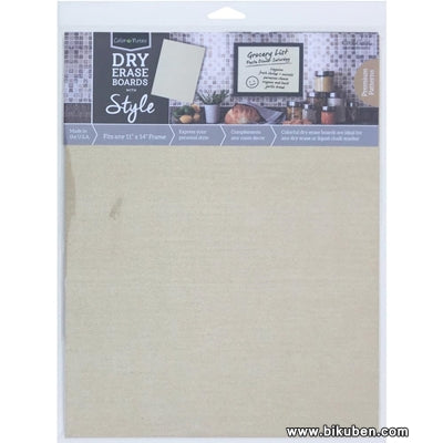 Color Notes - Dry Erase Boards - Cream Silk 