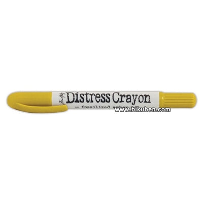 Tim Holtz - Distress Crayon - Fossilized Amber 