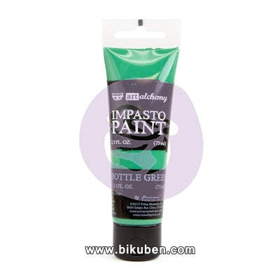 Prima - Art Alchemy by Finnabair - Heavy Body Acrylic Paints - Impasto Paint - Bottle Green